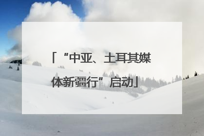 “中亚、土耳其媒体新疆行”启动