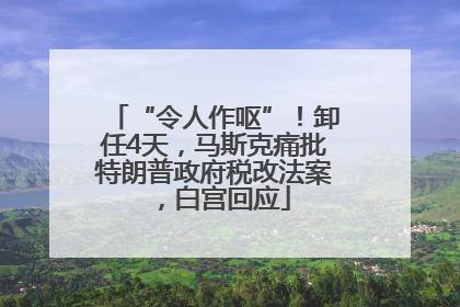 “令人作呕”！卸任4天，马斯克痛批特朗普政府税改法案，白宫回应