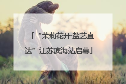 “茉莉花开·盐艺直达”江苏滨海站启幕