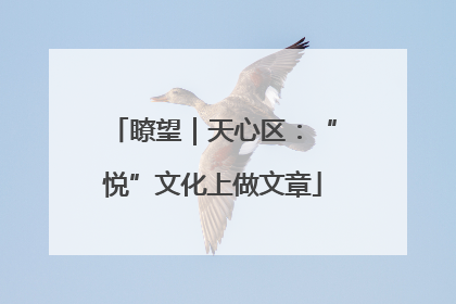 瞭望｜天心区：“悦”文化上做文章