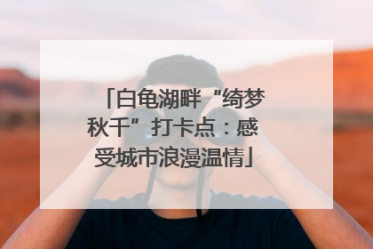 白龟湖畔“绮梦秋千”打卡点：感受城市浪漫温情