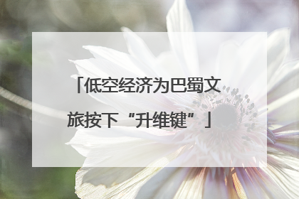 低空经济为巴蜀文旅按下“升维键”