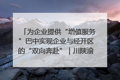 为企业提供“增值服务”巴中实现企业与经开区的“双向奔赴”｜川陕渝网络名人巴中行