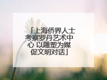 上海侨界人士考察罗丹艺术中心 以雕塑为媒促文明对话