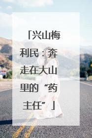 兴山梅利民：奔走在大山里的“药主任”