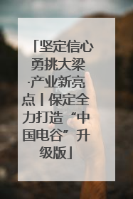 坚定信心 勇挑大梁·产业新亮点丨保定全力打造“中国电谷”升级版