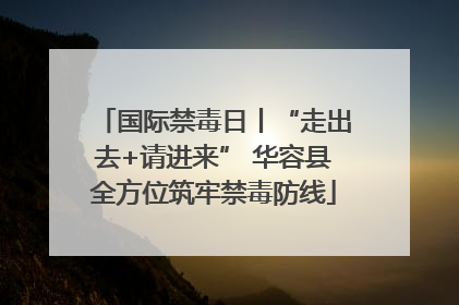 国际禁毒日丨“走出去+请进来” 华容县全方位筑牢禁毒防线