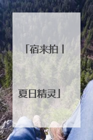 宿来拍丨夏日精灵