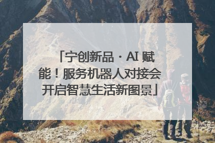 宁创新品・AI 赋能！服务机器人对接会开启智慧生活新图景