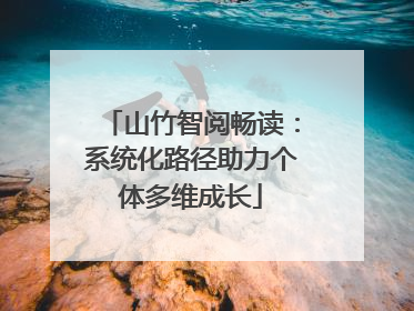 山竹智阅畅读：系统化路径助力个体多维成长
