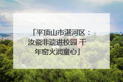 平顶山市湛河区：汝瓷非遗进校园 千年窑火润童心