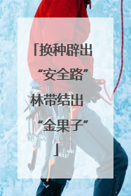 换种辟出“安全路” 林带结出“金果子”