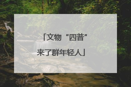 文物“四普”来了群年轻人
