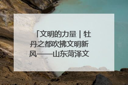 文明的力量｜牡丹之都吹拂文明新风——山东菏泽文明创建一线见闻
