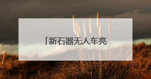 新石器无人车亮相丝博会 签约四家企业共拓陕西无人配送市场