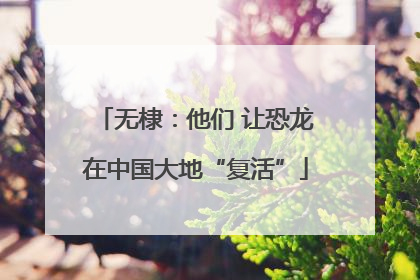 无棣：他们 让恐龙在中国大地“复活”