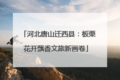 河北唐山迁西县：板栗花开飘香文旅新画卷