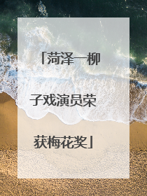 菏泽一柳子戏演员荣获梅花奖