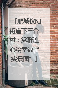 肥城仪阳街道下三合村：党群连心绘幸福“实景图”