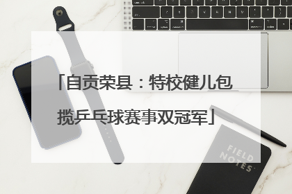 自贡荣县：特校健儿包揽乒乓球赛事双冠军