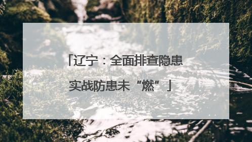 辽宁：全面排查隐患 实战防患未“燃”