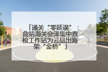 通关“零延误”：曲靖海关会泽集中查检工作站为云品出海架“金桥”