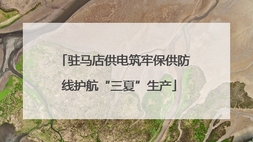 驻马店供电筑牢保供防线护航“三夏”生产