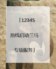 12345热线启动兰马专项服务